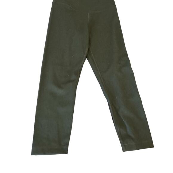 MPG Sport Capri Leggings- S Olive Green - Picture 1 of 5